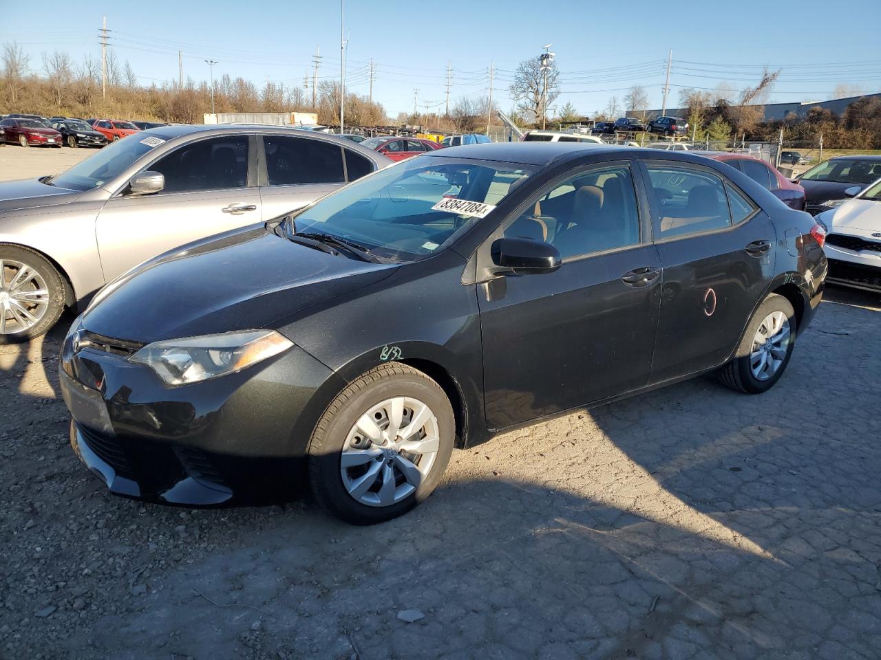 2014 Toyota Corolla VIN 5YFBURHE8EP086043