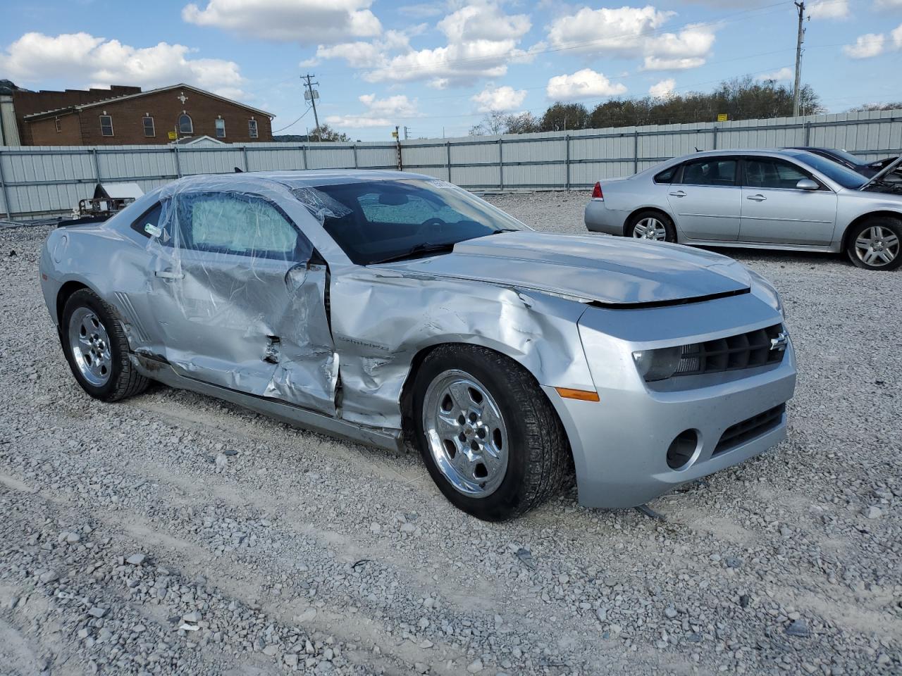 2013 Chevrolet Camaro VIN 2G1FA1E37D9235211 Copart auction photo, side damage thumbnail 4