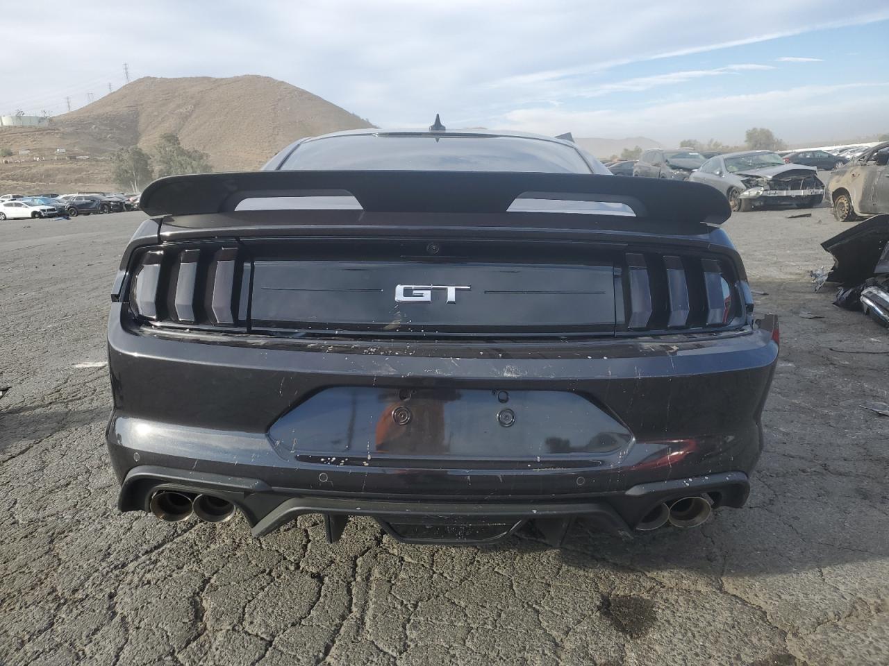 2022 Ford Mustang VIN 1FA6P8CF6N5146780 Copart auction photo, all over damage thumbnail 6