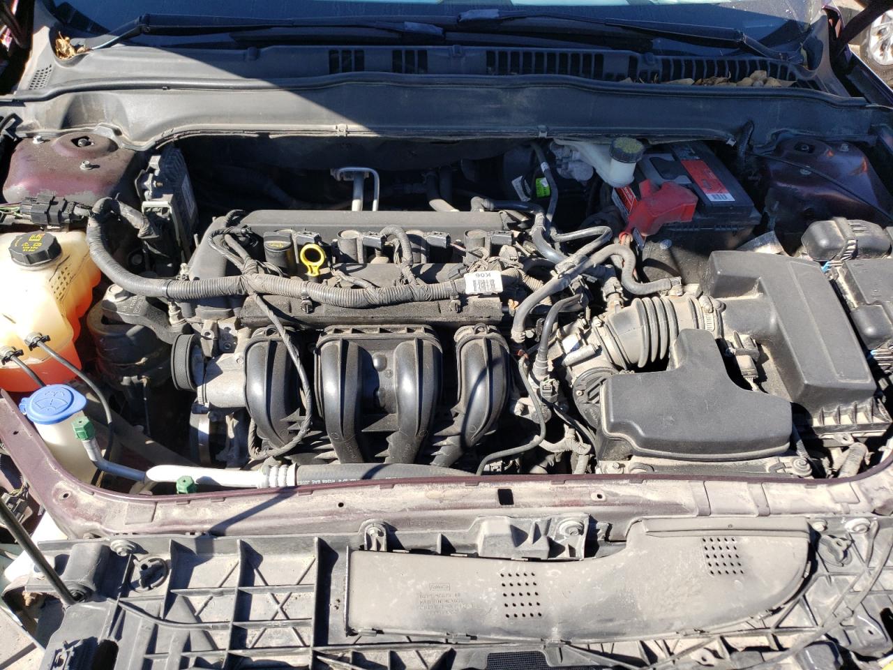 2017 Ford Fusion VIN 3FA6P0G7XHR108457 Copart auction photo, side / front end damage thumbnail 11