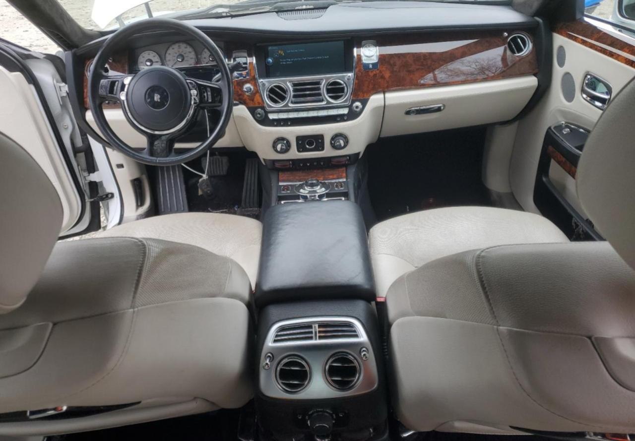2011 Rolls-Royce Ghost VIN SCA664S59BUX49729 Copart auction photo, side damage thumbnail 8