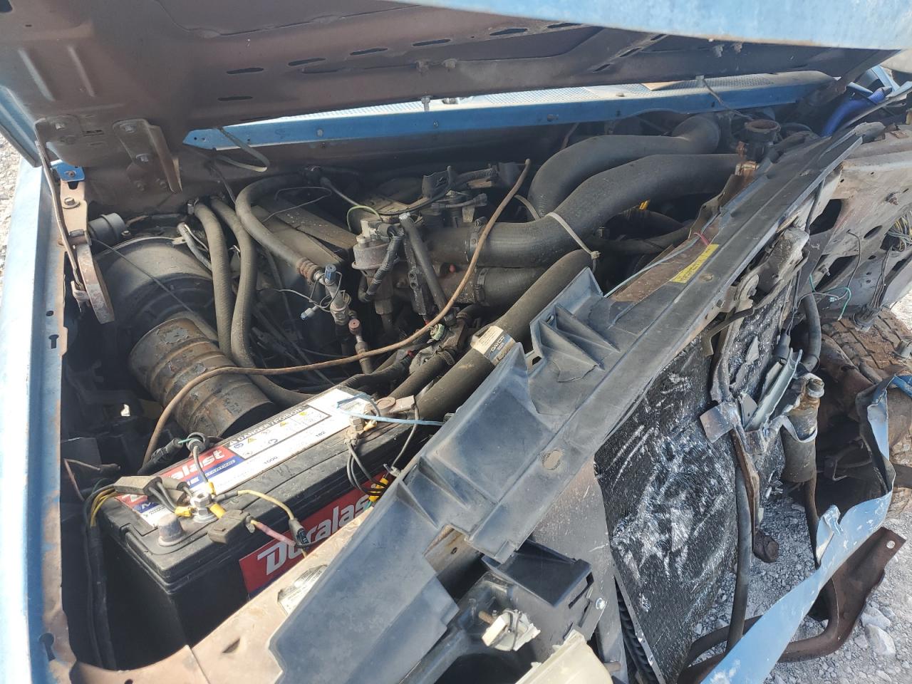 1987 Ford F250 VIN 1FTEF26N4HNB20059 Copart auction photo, all over damage thumbnail 12