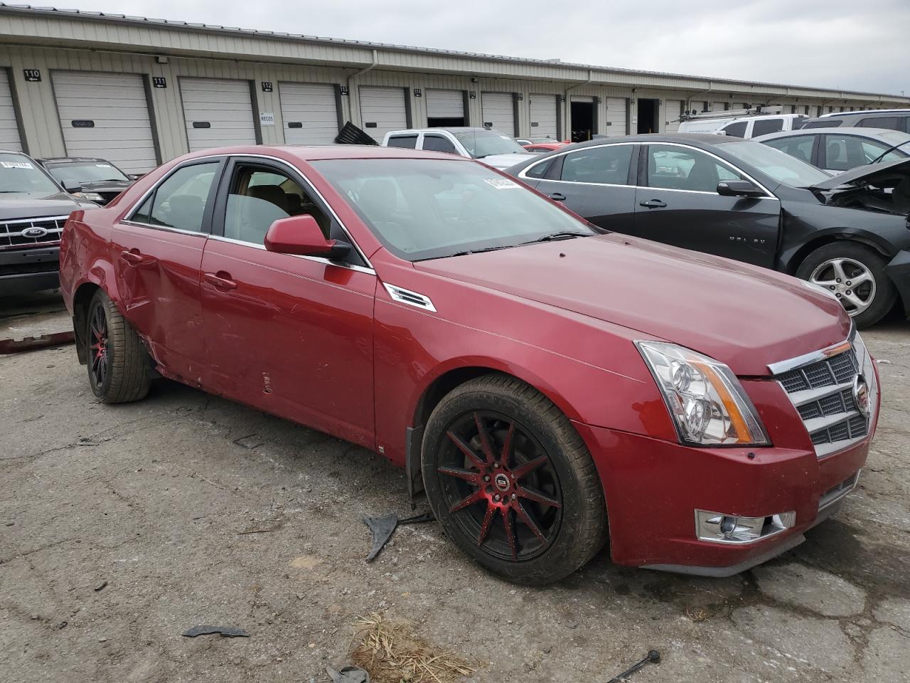 2009 Cadillac CTS VIN 1G6DJ577790143283 Copart auction photo, all over damage thumbnail 4