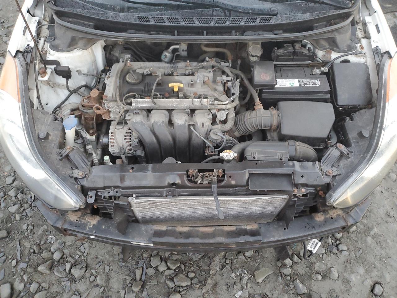 2013 Hyundai Elantra VIN 5NPDH4AE3DH231320 Copart auction photo, front end / side damage thumbnail 11