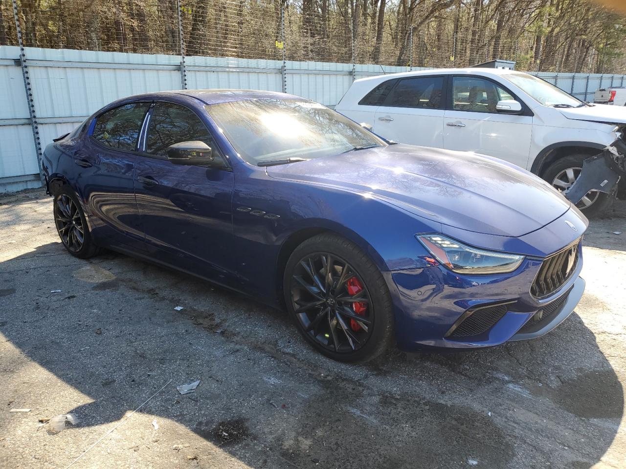 2019 Maserati Ghibli VIN ZAM57YTS8K1325825 Copart auction photo, rear end damage thumbnail 4