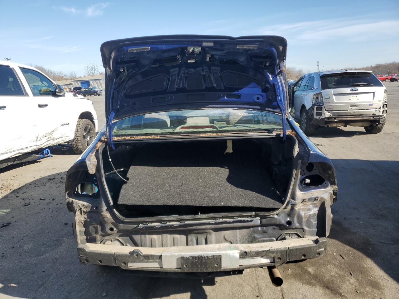 2008 Honda Civic VIN 2HGFA16598H531626 Copart auction photo, rear end / front end damage thumbnail 6