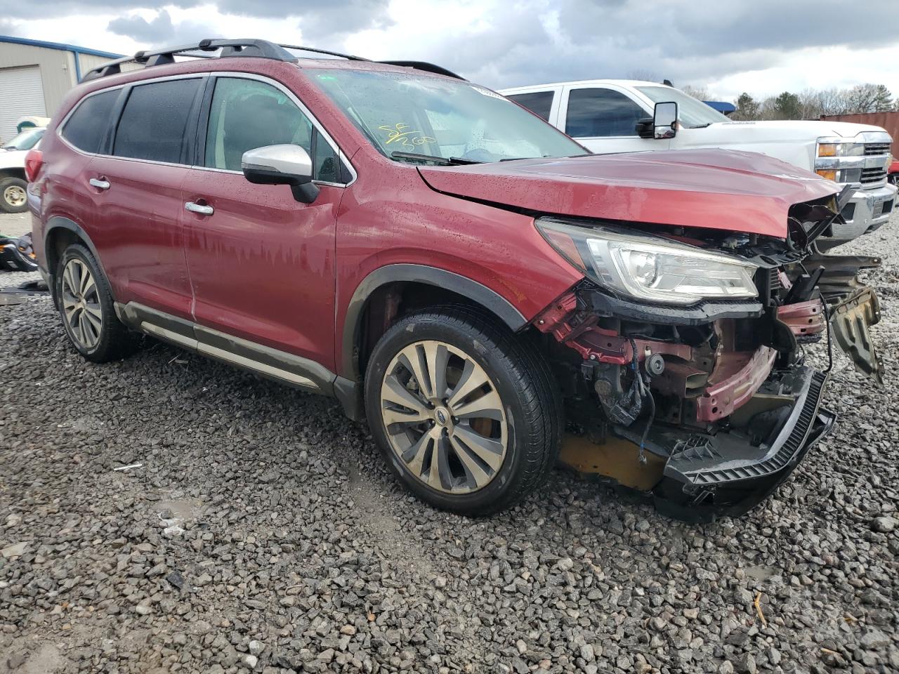 2019 Subaru Ascent VIN 4S4WMARD4K3414681 Copart auction photo, front end / minor dent/scratches damage thumbnail 4