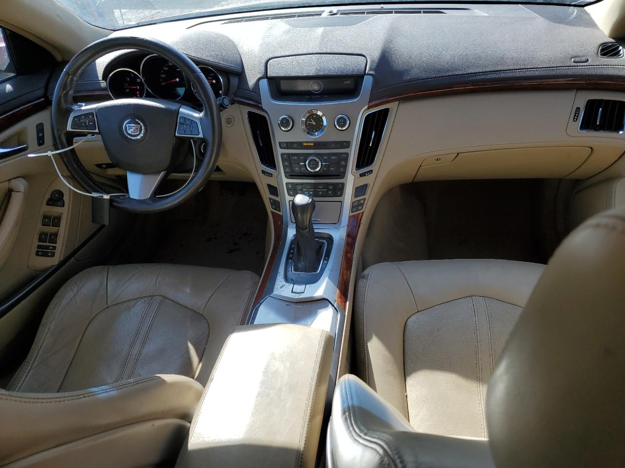 2008 Cadillac CTS VIN 1G6DT57V380129663 Copart auction photo, side / minor dent/scratches damage thumbnail 8