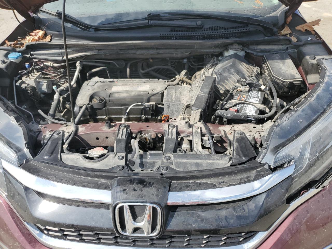 2015 Honda CR-V VIN 2HKRM4H53FH660984 Copart auction photo, side / front end damage thumbnail 11