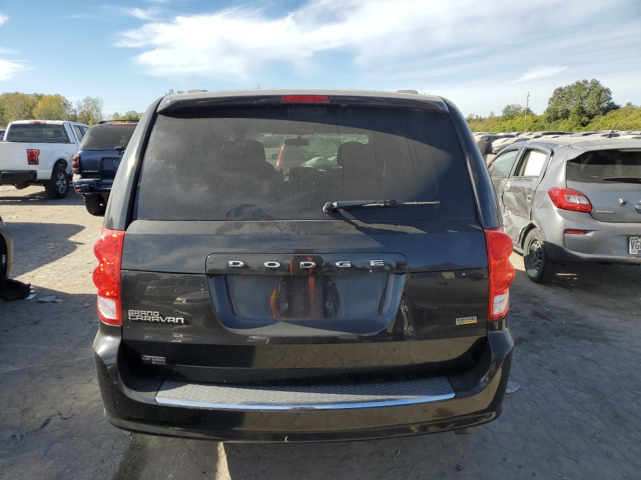 2013 Dodge Caravan VIN 2C4RDGCG8DR521797 Copart auction photo, all over damage thumbnail 6