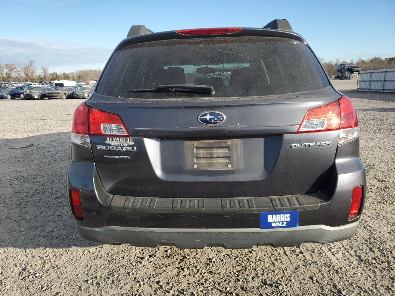 2011 Subaru Outback VIN 4S4BRBGC1B3375709 Copart auction photo, front end / minor dent/scratches damage thumbnail 6