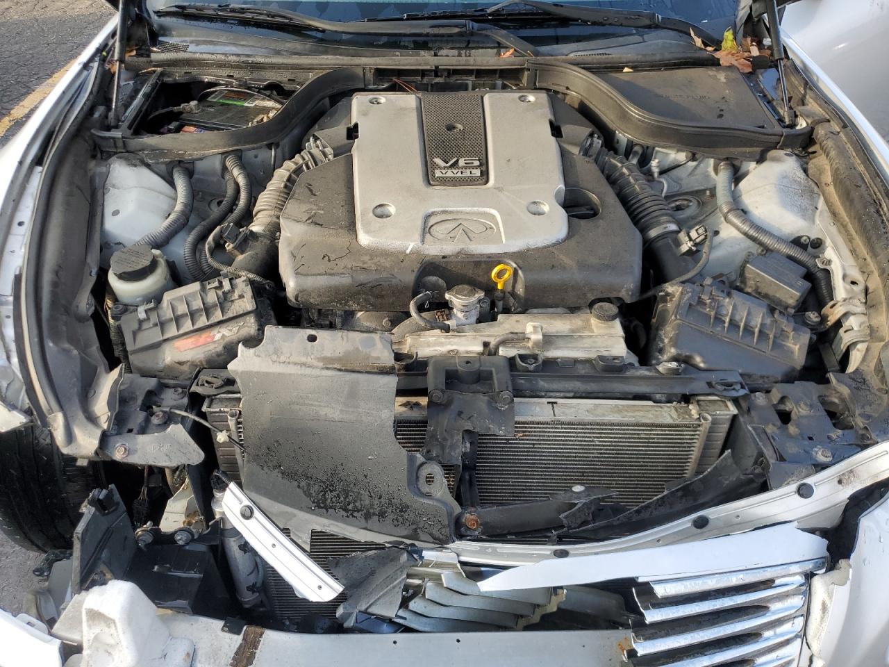 2012 Infiniti G VIN JN1CV6EL5CM471405 Copart auction photo, front end damage thumbnail 11