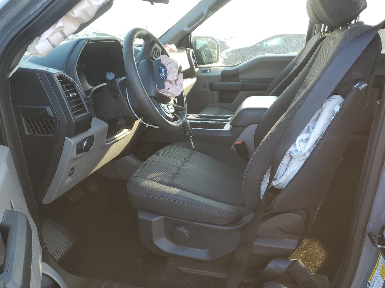 2019 Ford F-150 VIN 1FTEW1EP5KKD28621 Copart auction photo, front end / side damage thumbnail 7