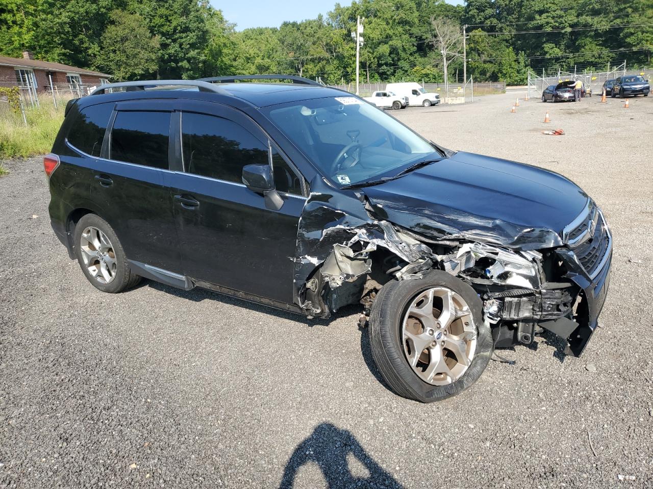 2017 Subaru Forester VIN JF2SJAWC8HH454105 Copart auction photo, front end / minor dent/scratches damage thumbnail 4