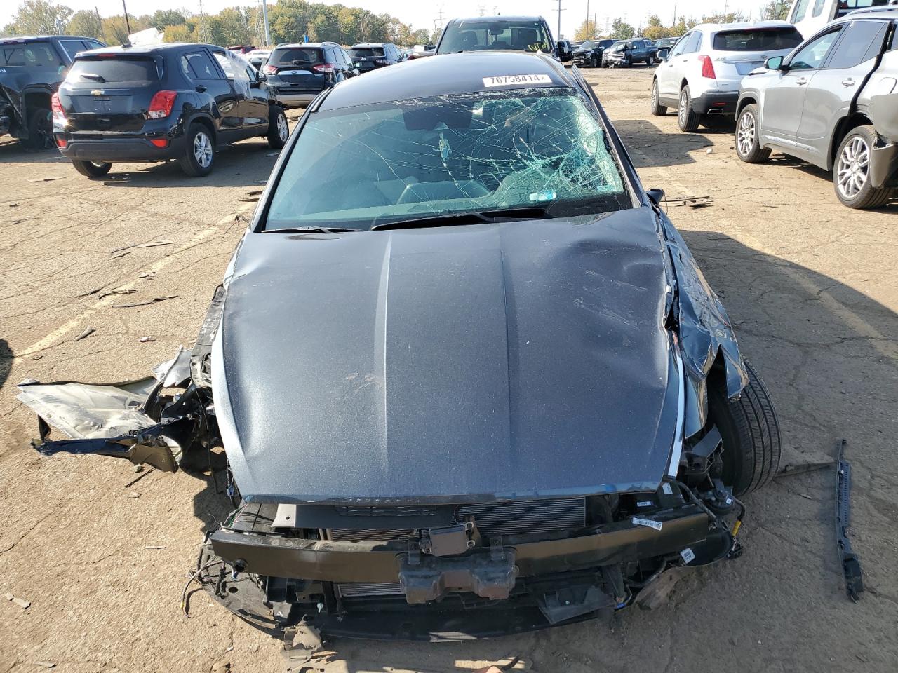 2023 Hyundai Sonata VIN KMHL24JJ3PA083557 Copart auction photo, rollover damage thumbnail 5