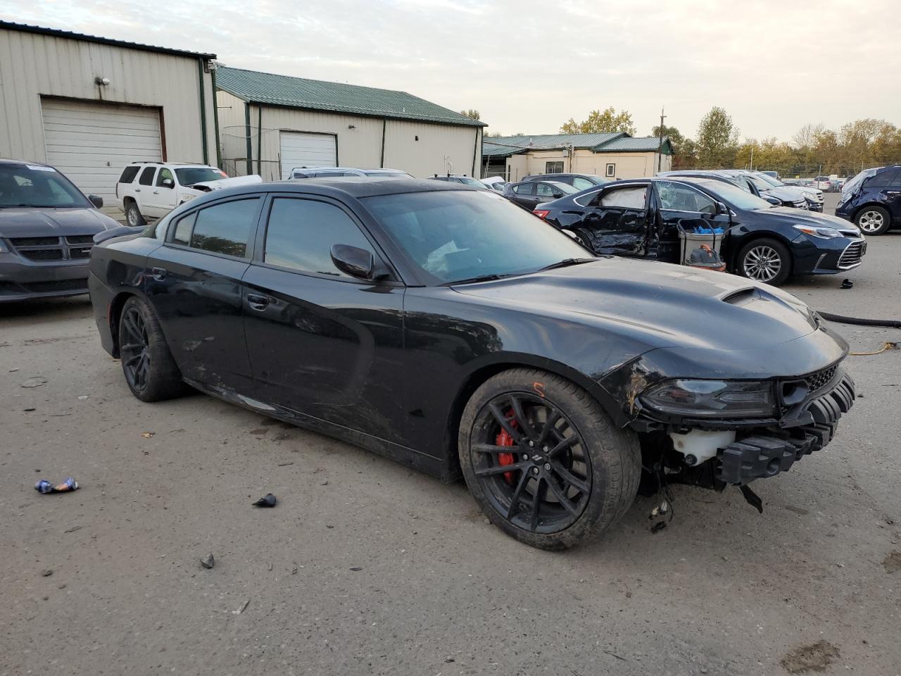 2019 Dodge Charger VIN 2C3CDXGJ2KH661234 Copart auction photo, front end damage thumbnail 4