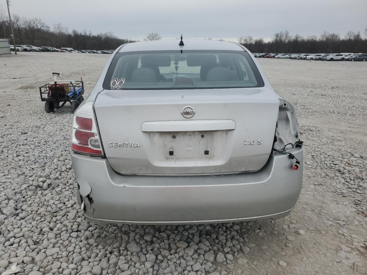 2007 Nissan Sentra VIN 3N1AB61E97L651753 Copart auction photo, rear end damage thumbnail 6