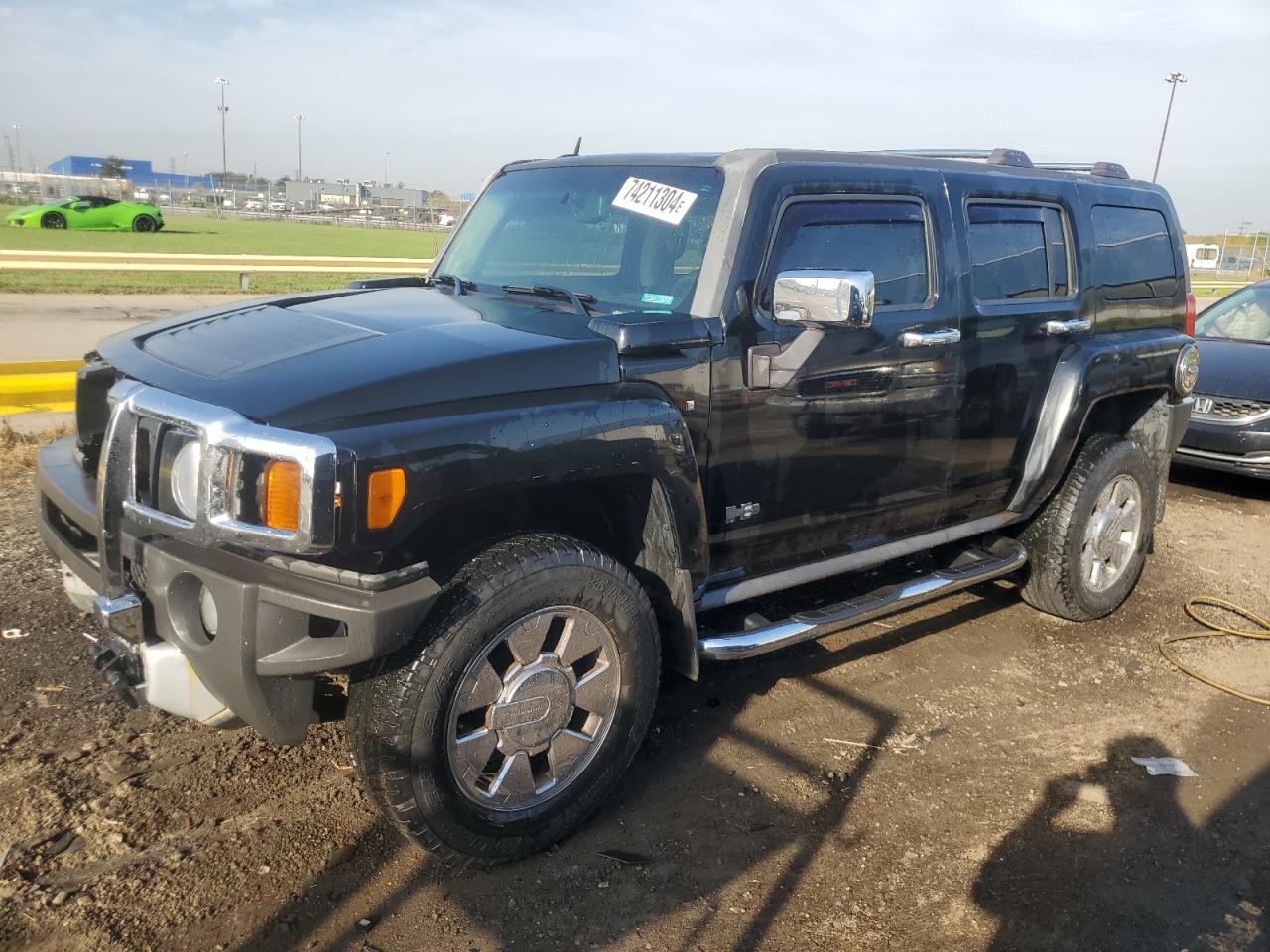 2009 Hummer H3 VIN 5GTEN13L898121336