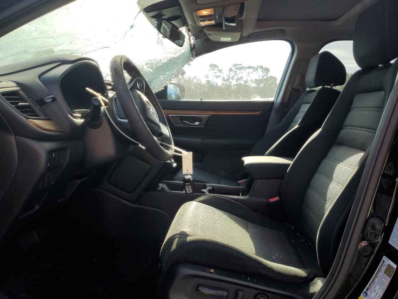 2017 Honda CR-V VIN 2HKRW2H54HH632841 Copart auction photo, all over damage thumbnail 7