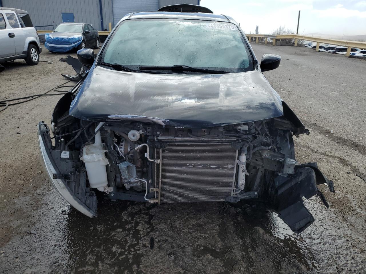 2016 Nissan Versa VIN 3N1CN7AP4GL854654 Copart auction photo, front end / rear end damage thumbnail 5