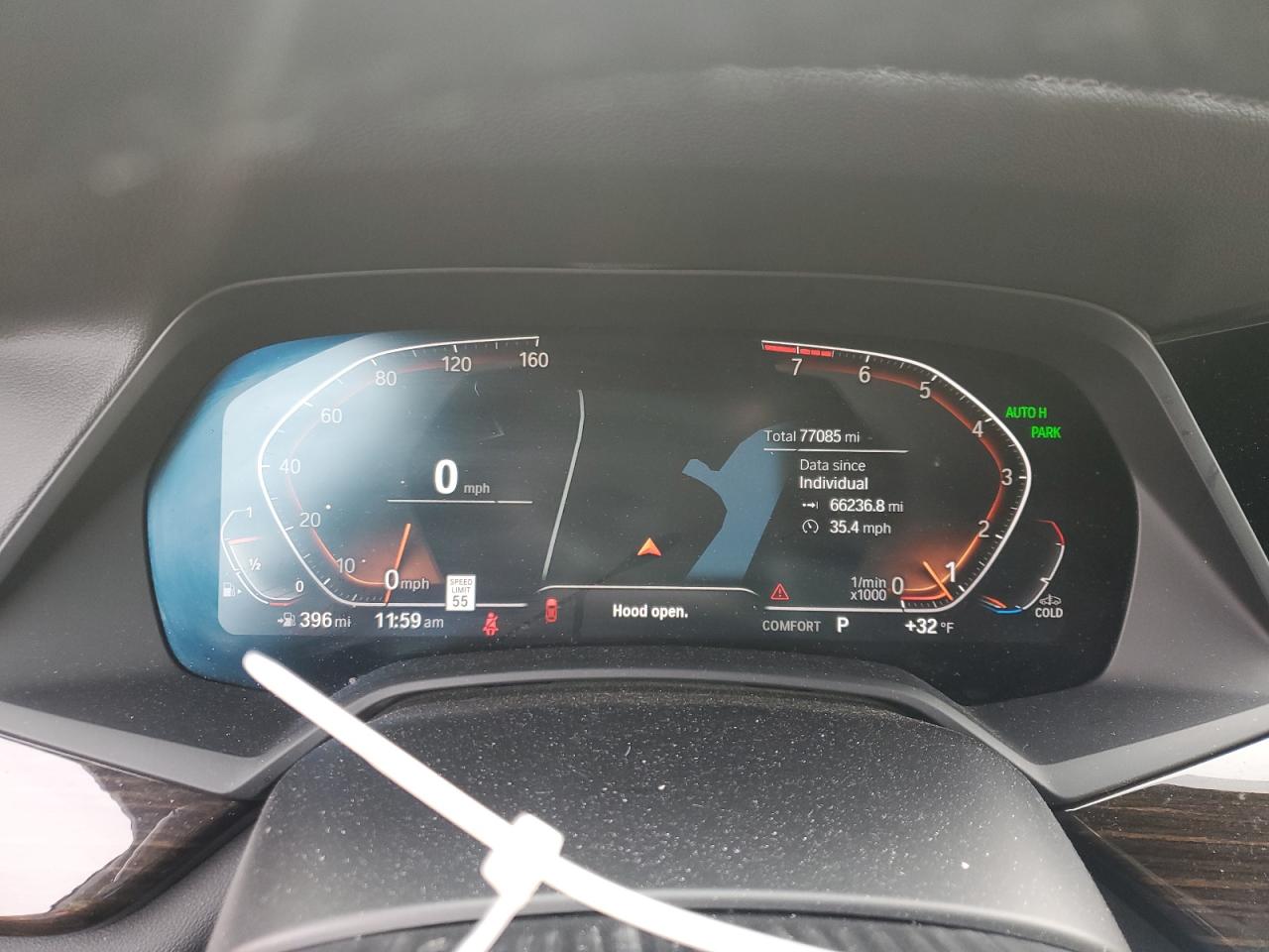 2019 BMW X5 VIN 5UXCR6C55KLL38457 Copart auction photo, front end damage thumbnail 9