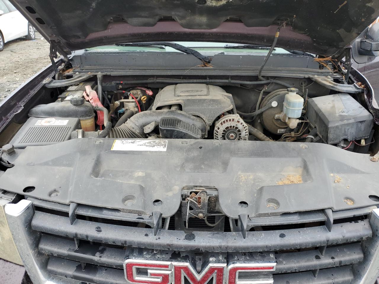 2008 GMC Sierra VIN 2GTEC13J181292457 Copart auction photo, rollover damage thumbnail 11