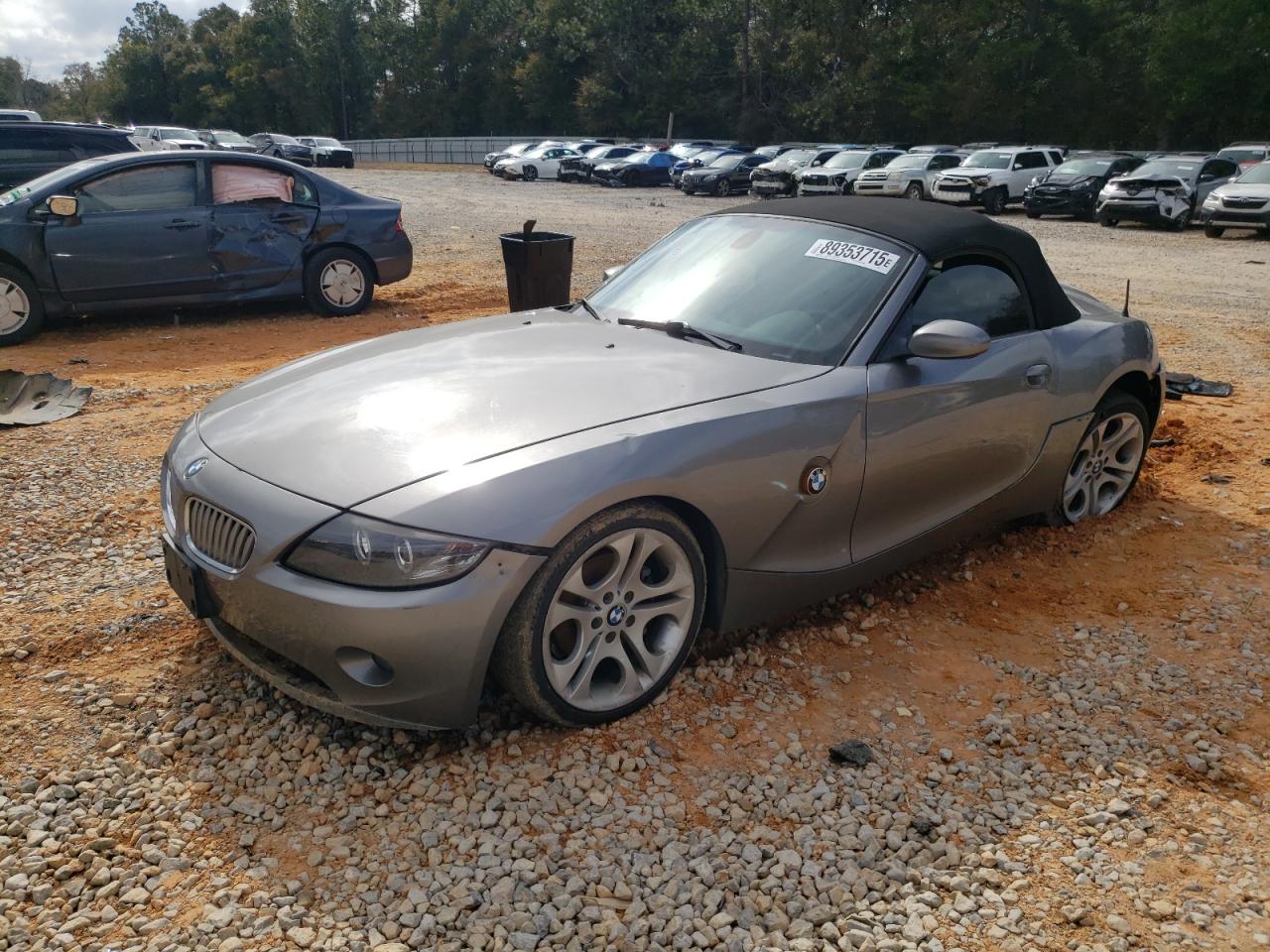 2004 BMW Z4 VIN 4USBT53504LU07626