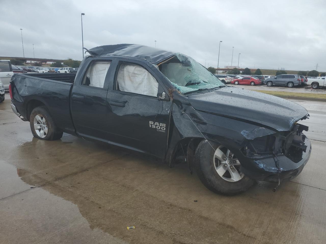 2021 RAM 1500 VIN 1C6RR6FG2MS560348 Copart auction photo, all over / rollover damage thumbnail 4