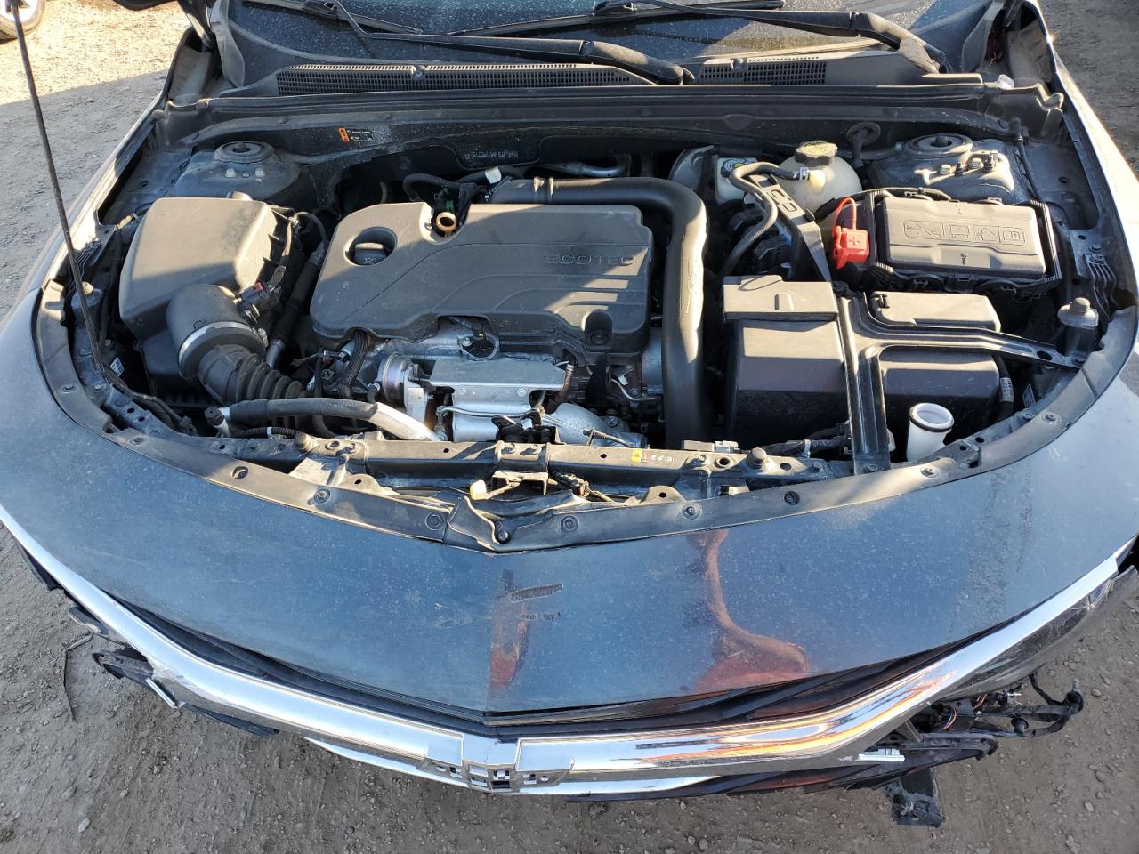 2021 Chevrolet Malibu VIN 1G1ZD5ST5MF027724 Copart auction photo, front end / frame damage damage thumbnail 11