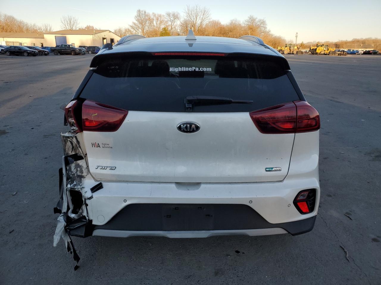 2020 KIA Niro VIN KNDCE3LC5L5424061 Copart auction photo, rear end / side damage thumbnail 6