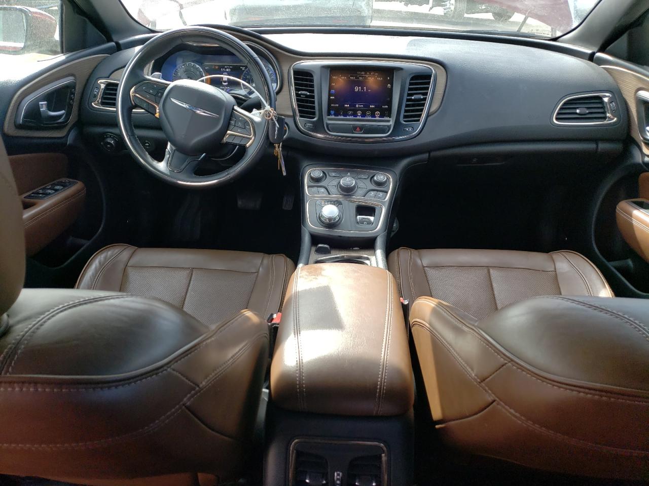 2015 Chrysler 200 VIN 1C3CCCCG5FN726516 Copart auction photo, front end / rear end damage thumbnail 8