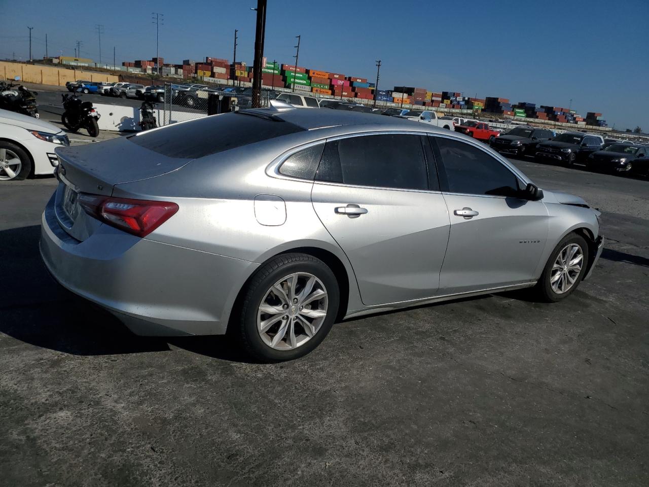 2020 Chevrolet Malibu VIN 1G1ZD5ST5LF004619 Copart auction photo, front end damage thumbnail 3