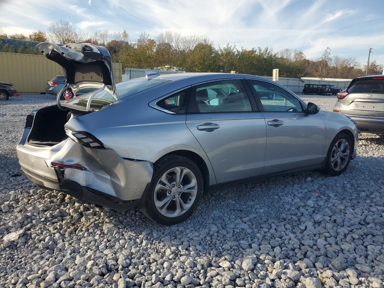 2024 Honda Accord VIN 1HGCY1F2XRA014484 Copart auction photo, rear end / front end damage thumbnail 3