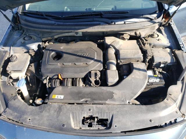 2015 Hyundai Sonata VIN 5NPE24AF0FH105918 Copart auction photo, front end / side damage thumbnail 11