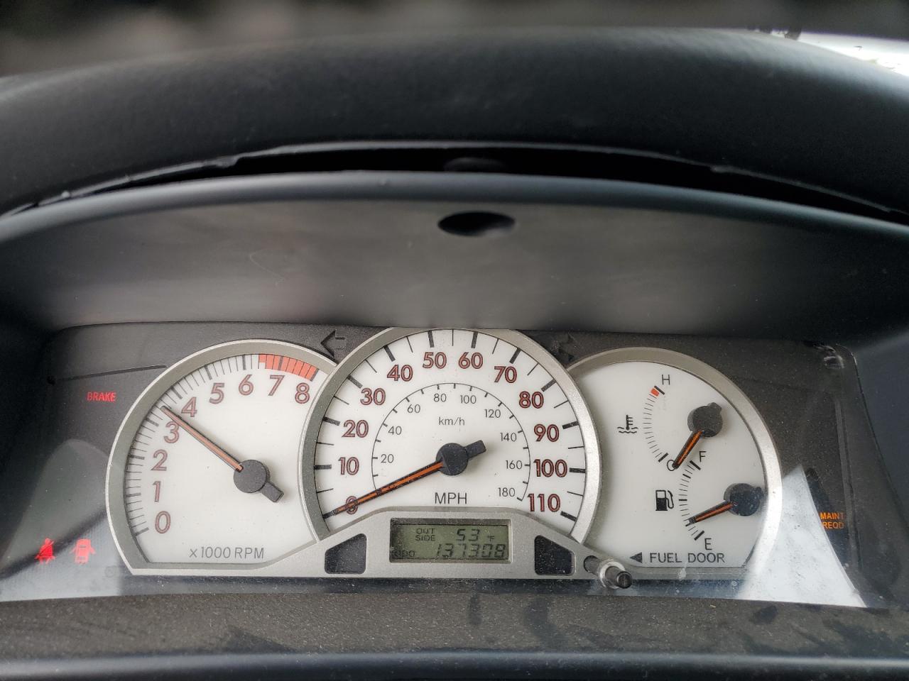 2005 Toyota Corolla VIN 1NXBR32E35Z521539 Copart auction photo, side / front end damage thumbnail 9