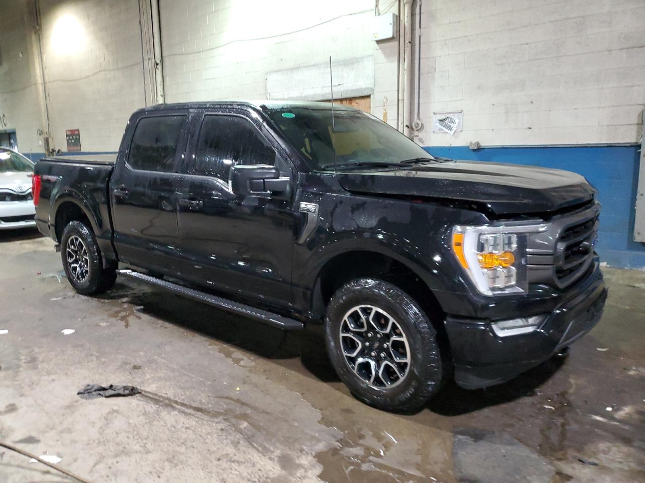 2023 Ford F-150 VIN 1FTEW1EP2PFA81123 Copart auction photo, front end / side damage thumbnail 4