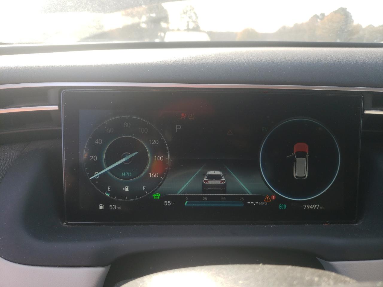 2022 Hyundai Tucson VIN KM8JECA12NU040879 Copart auction photo, all over damage thumbnail 9