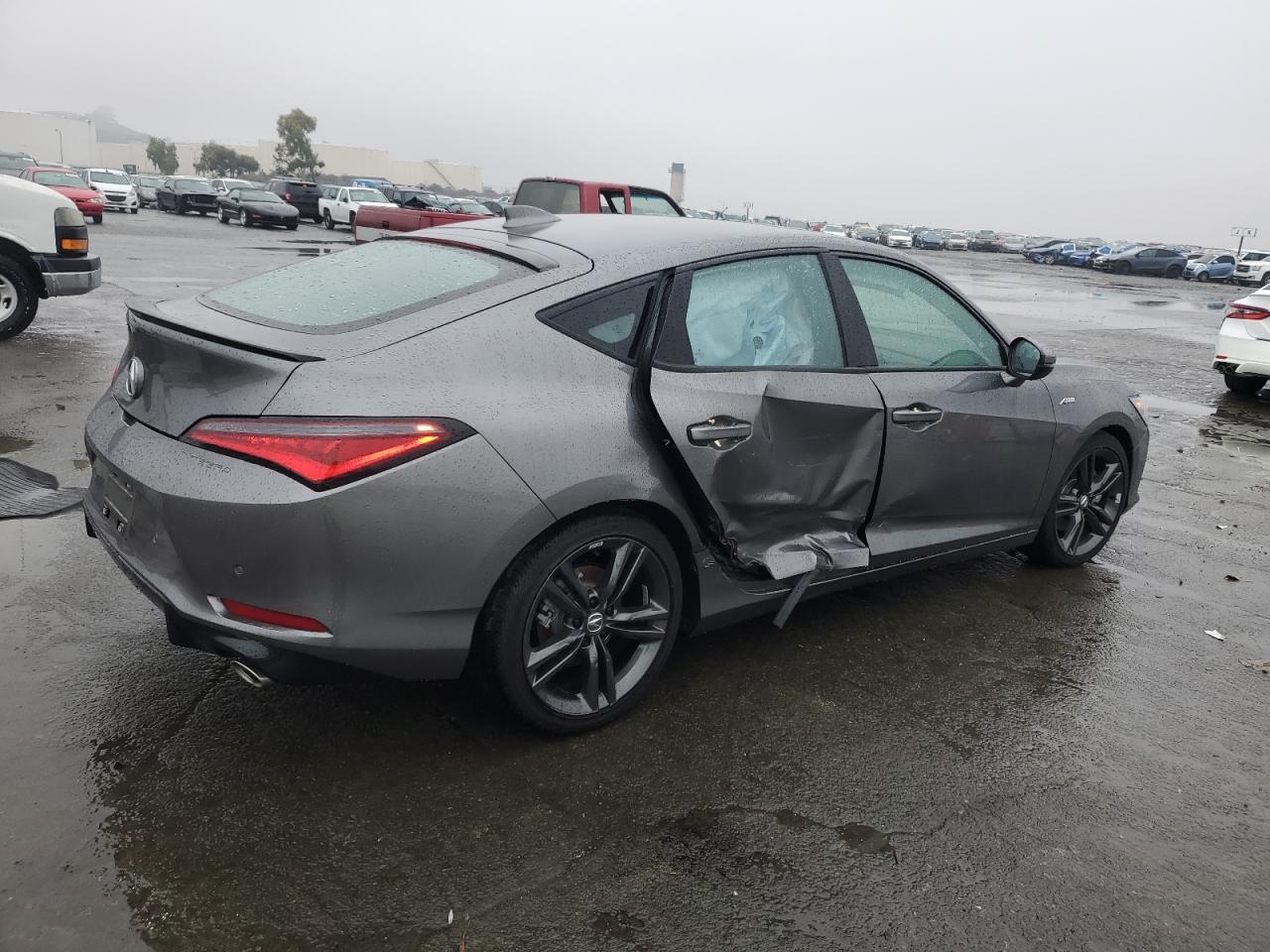 2024 Acura Integra VIN 19UDE4H64RA030016 Copart auction photo, front end damage thumbnail 3