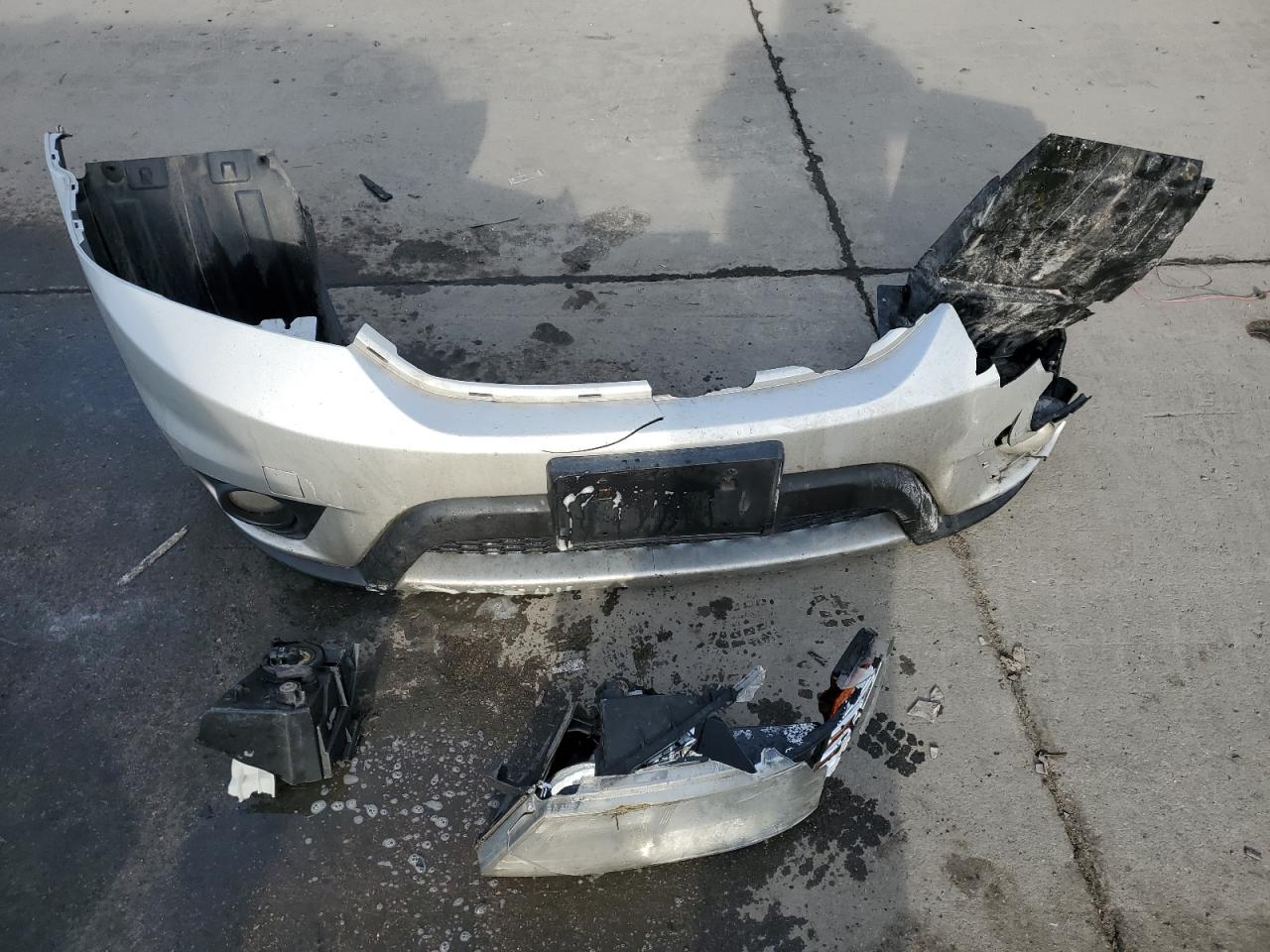 2013 Dodge Journey VIN 3C4PDDDG9DT711030 Copart auction photo, front end / side damage thumbnail 12