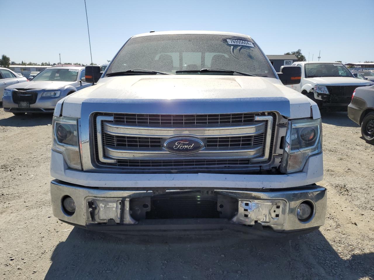 2014 Ford F-150 VIN 1FTFW1CT4EKD06070 Copart auction photo, front end / rear end damage thumbnail 5
