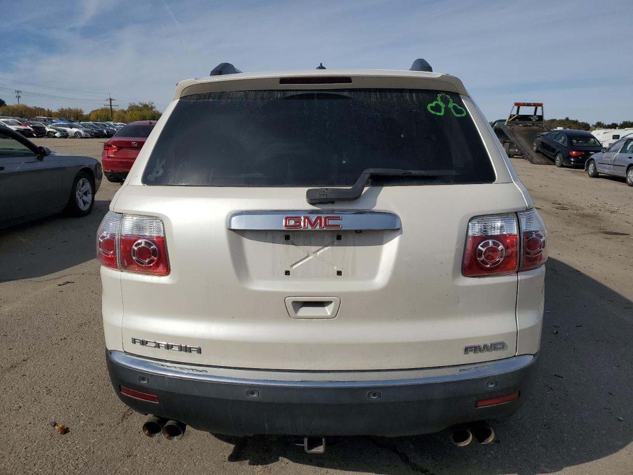 2010 GMC Acadia VIN 1GKLVNEDXAJ213982 Copart auction photo, all over / undercarriage damage thumbnail 6