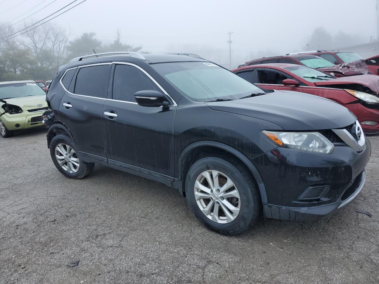2015 Nissan Rogue VIN 5N1AT2MV7FC874555 Copart auction photo, rear end damage thumbnail 4