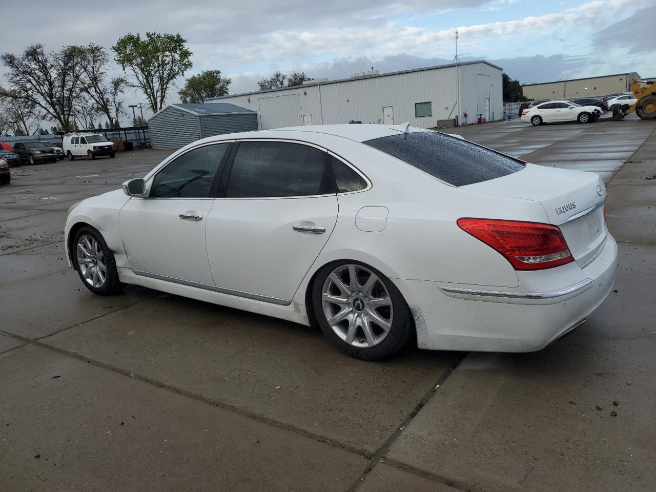 2013 Hyundai Equus VIN KMHGH4JH5DU064421 Copart auction photo, front end damage thumbnail 2