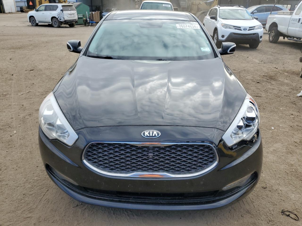 2015 KIA K900 VIN KNALU4D40F6026252 Copart auction photo, front end damage thumbnail 5