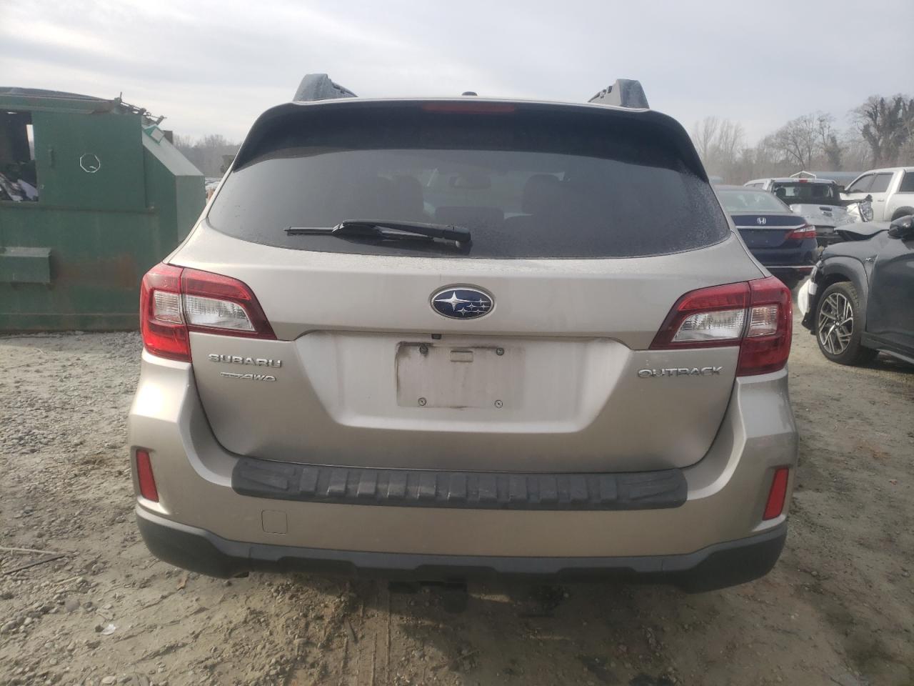 2015 Subaru Outback VIN 4S4BSBNC1F3244776 Copart auction photo, minor dent/scratches damage thumbnail 6