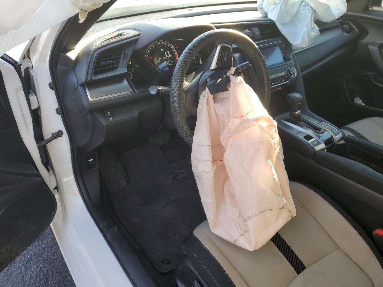 2016 Honda Civic VIN 2HGFC4B07GH307419 Copart auction photo, front end damage thumbnail 8
