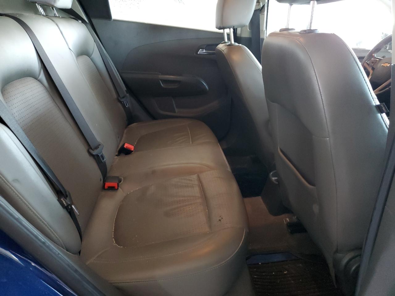 2013 Chevrolet Sonic VIN 1G1JE6SB2D4220500 Copart auction photo, front end / side damage thumbnail 10