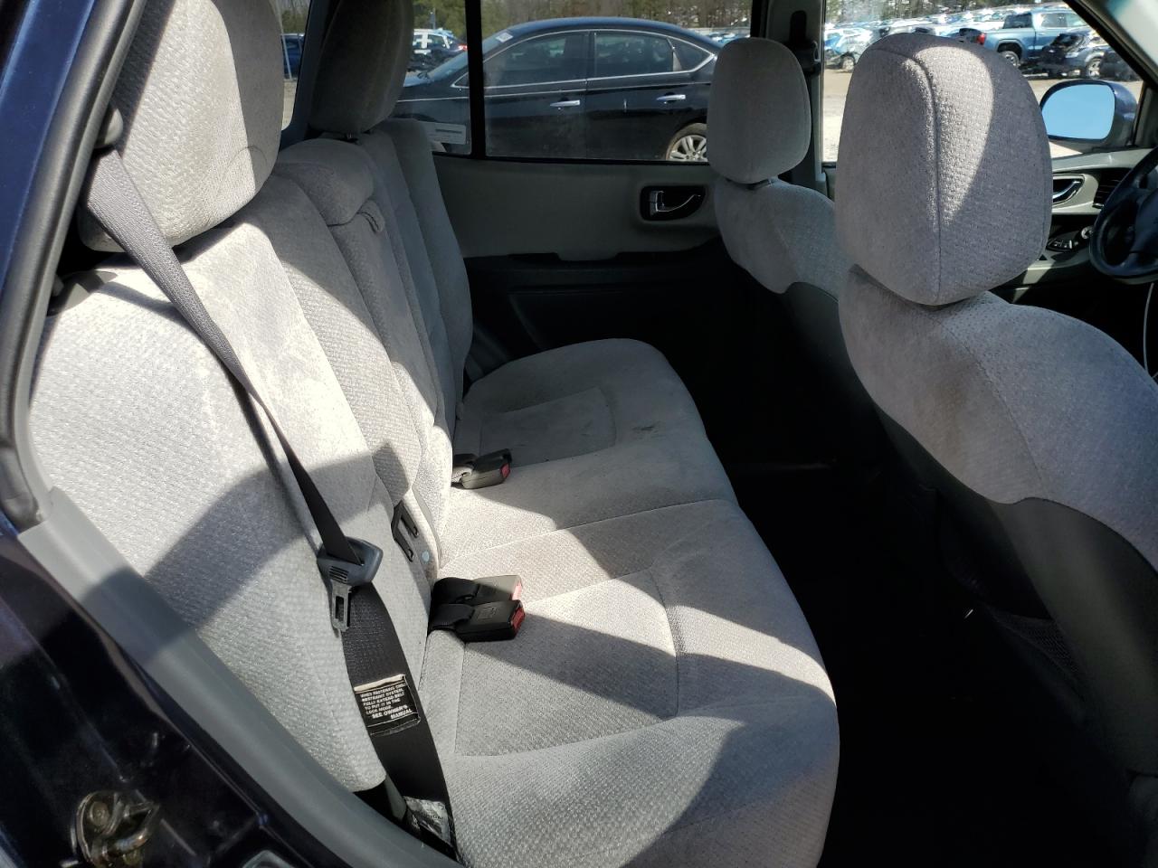 2005 Hyundai Santa Fe VIN KM8SC13D55U952217 Copart auction photo, rear end / undercarriage damage thumbnail 11