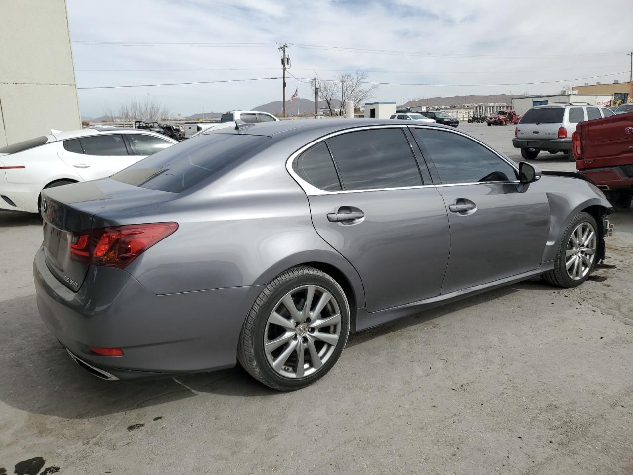 2013 Lexus GS VIN JTHBE1BL2D5005599 Copart auction photo, front end damage thumbnail 3