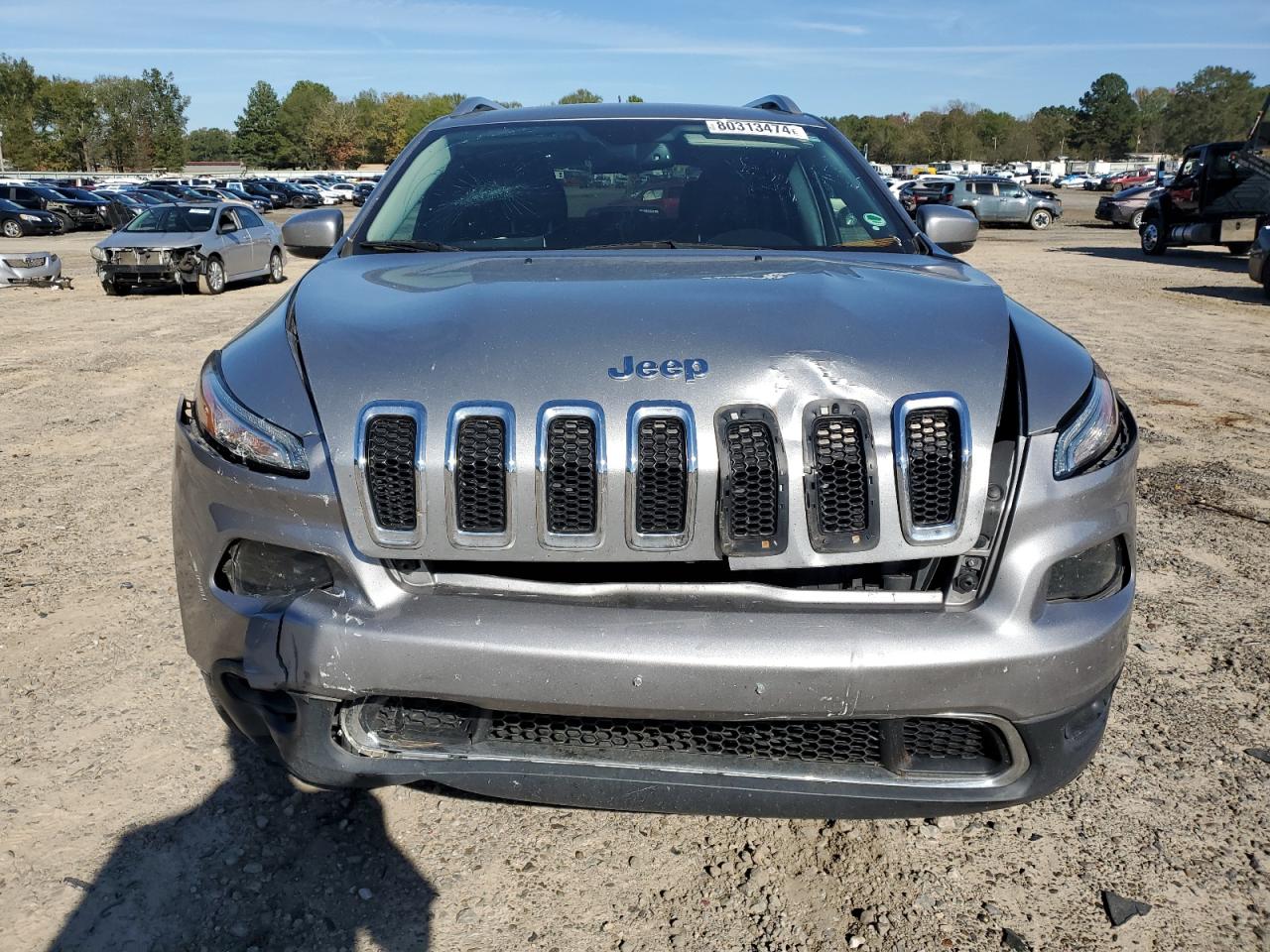 2015 Jeep Grand Cherokee VIN 1C4PJMDS2FW690841 Copart auction photo, front end / minor dent/scratches damage thumbnail 5